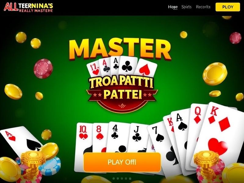 All Teen Patti Master is the ultimate platform for playing Teen Patti and poker with real-time multiplayer action and daily bonuses.